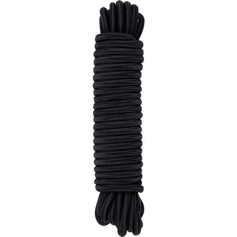 Tendeur Élastique - 8 mm x 10 m - Polypropylène - Fixation Bâche Arrimage Extérieur - 1 Pièce (1/4)