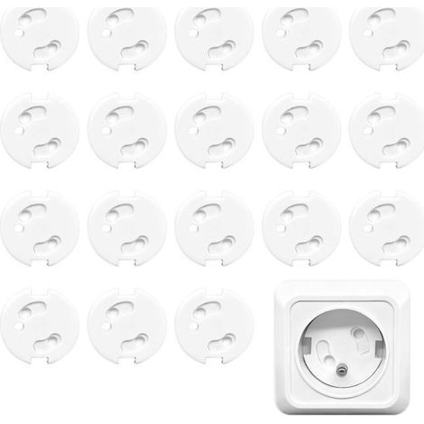 18 protège-prises électriques pour bébés Cache-prises pour enfants et animaux Sécurité domestique (1/5)