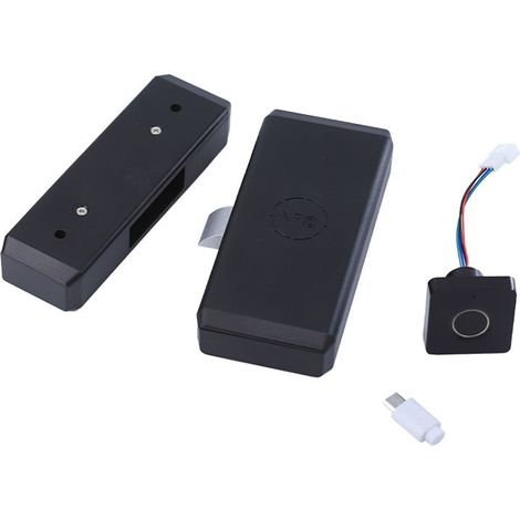 Serrure Intelligente à Empreintes Digitales pour Armoire Sécurité Enfant Coffre Électronique Multifonction Meuble (1/4)