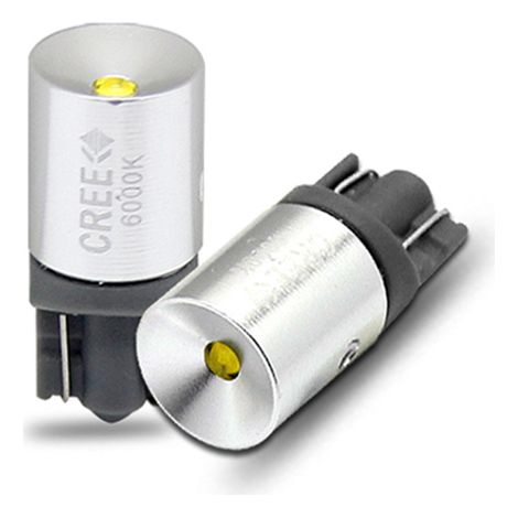 Lampada Led T10 W5W Canbus Pro 12V 3W Chip Cree XBD No Errore Luci Posizione 90 Gradi Bianco (1/3)