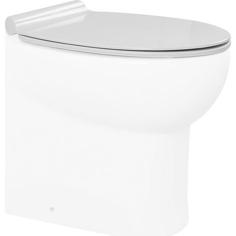 Sedile copri wc Neo Iceberg Bellezza con chiusura rallentata e sgancio rapido (1/5)