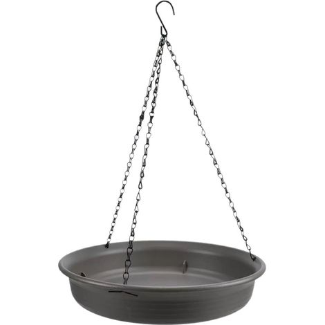 Abreuvoir suspendu d'extérieur pour oiseaux, bassin en résine, objet de décoration pour jardin. (1/5)
