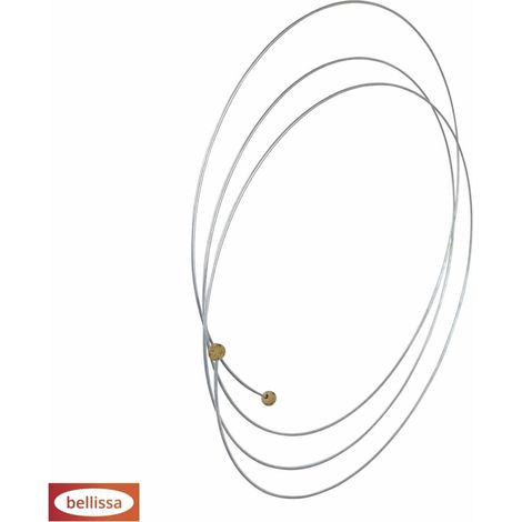 Bellissa Pflanzenstützdraht M 300 cm silber (1/2)