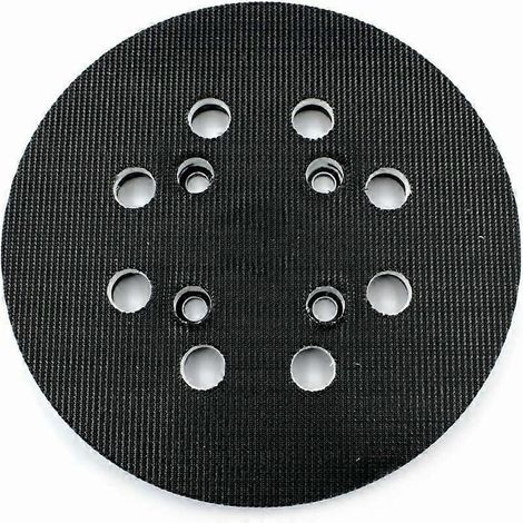 Plateau de ponçage pour Bosch (Ø 125 mm, dureté moyenne) avec système d'accessoires pour ponceuse excentrique PEX 300/400 AE / 4000 AE / Advanced Orbit 18 (1/5)