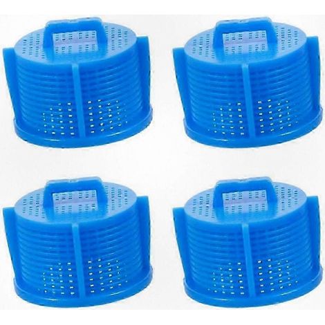 Filtre d'arrivée d'eau pour lave-linge, tamis de purification d'eau pour le linge, filtre à eau pour appareils ménagers, crépine bleue (1/5)