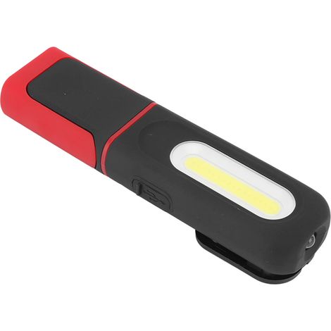 Lampe de travail LED magnétique rechargeable, rotatable à 360°, haute luminosité COB pour camping et entretien automobile (1/5)