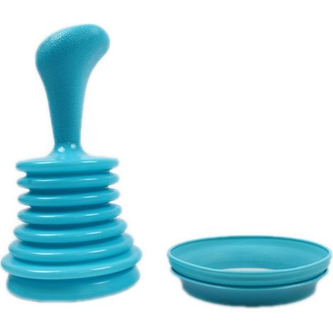 Plongeur De Drain - Plongeur À Soufflet Pour Canalisations De Cuisine Et Salle De Bains - 18 X 10,5 Cm - PP - 1 Pièce (1/5)
