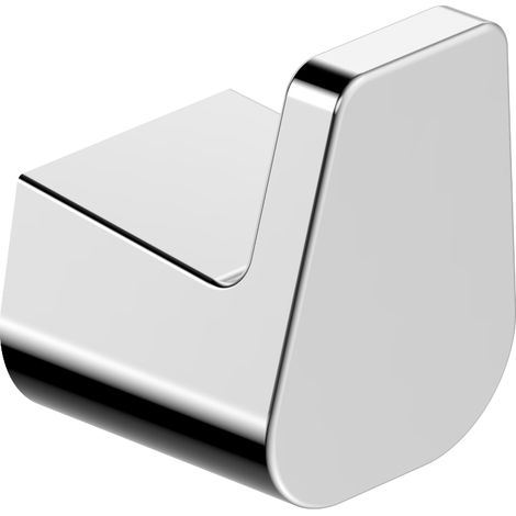 BERNSTEIN - Gancio per asciugamani a parete in ottone SDEHH - Cromo - Serie Design ES