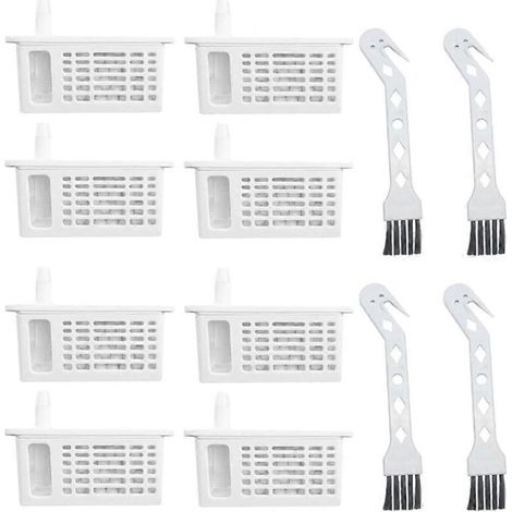 Accessoires pour balayeuse Ecovacs T50 PRO : kit de rechange d'ions d'argent, brosse (1/5)