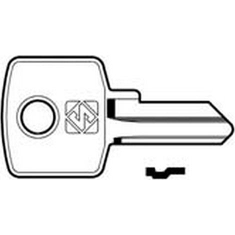 10PZ CHIAVI PER CILINDRI CAS-CISMA 3 SPINE PICCOLE CIS1 - CIS1 DX