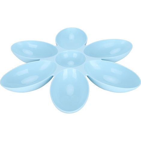 Bol de Nourriture et d'eau pour Chat, Bol de Nourriture pour Chat de qualité Alimentaire pour la Nourriture et l'eau(Bleu) (1/5)