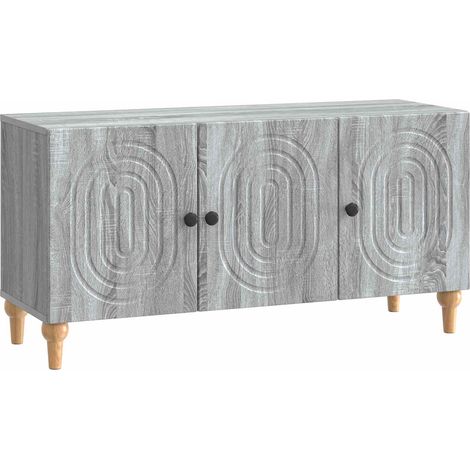 TV-Schränk Graues Sonoma 99 x 34,5 x 50 cm Holzwerkstoff vidaXL