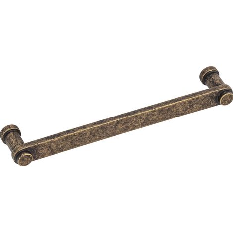 Furnipart Möbelgriff Pillar LA160 - Griff für Möbel - Beschläge Antik, Zinkdruckguss Messing antik