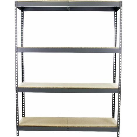 Estantería SIMONRACK Simonforte 2106-4 chipboard gris (1/4)