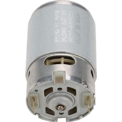 Moteur à Courant Continu 90W, Moteur à Deux Vitesses 12V 16.8V 21V 25V, Moteur à Engrenages à 12 Dents pour Perceuse électrique Machines-outils(21V) (1/5)