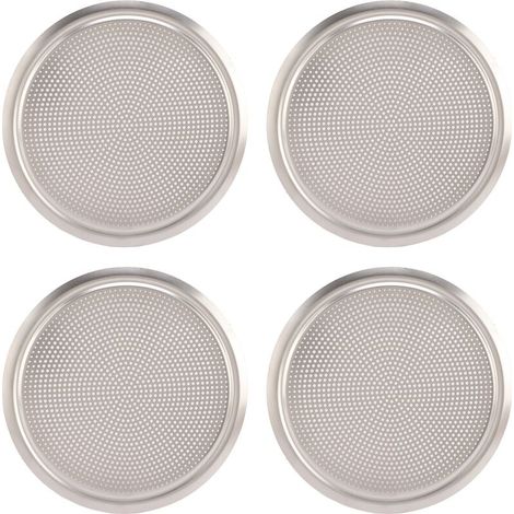 4 pièces porte haut-parleur Grille couverture ronde en alliage d'aluminium remplacement pour Land Rover Discovery Sport L550 2020+ (1/5)