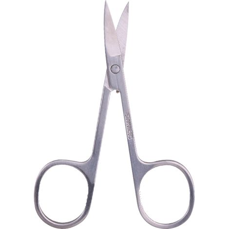 Ciseaux à sourcils et peigne cils coupe-cheveux, outil de coiffure cosmétique pour épilation et entretien. (1/5)