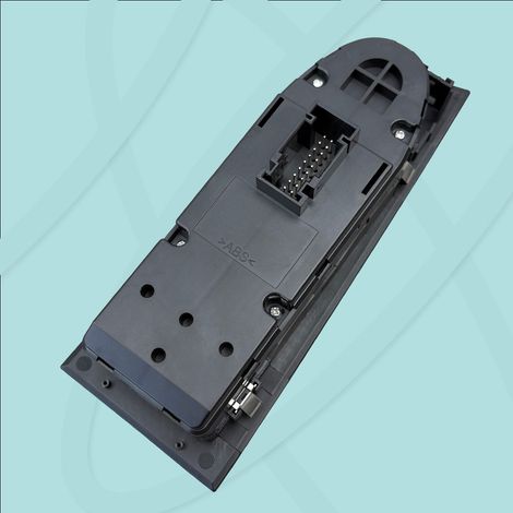 Interrupteur de lève-vitre 61319217329 pour BMW Série 3 E90 – cadre noir. (1/2)