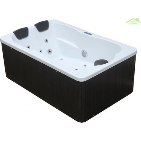 Spa rigide d'extérieur JADE 15 jets 2 à 3 places 175x110x72 cm-Bleu pétrol-A005-110.00 -Bleu pétrol-A005-- (1/5)