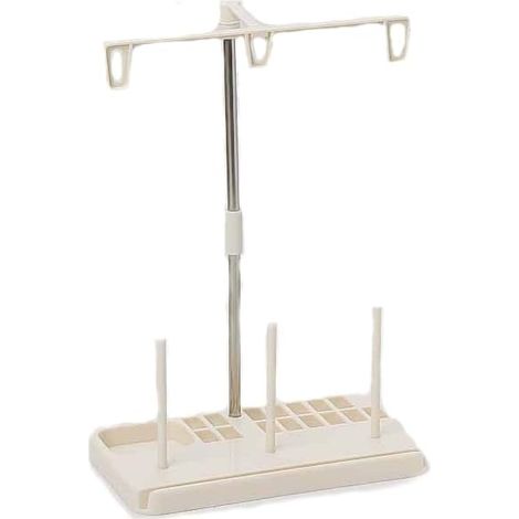 Support de Bobine de Fil,Porte de Bobine à Trois Cônes Support de Fil à Coudre en Plastique de Support de 3 Bobines pour Accessoires de Broderie de Machine à Coudre Domestique (1/5)
