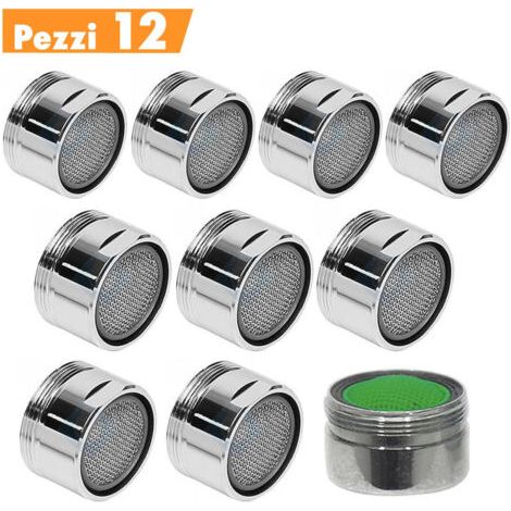 Kit 12 Pieces Filter Rubricator Male 24 Mm