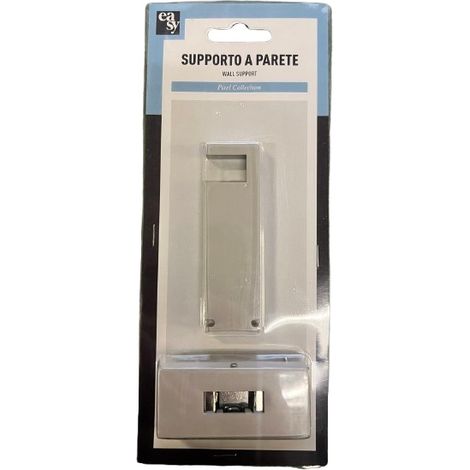 SUPPORTO A PARETE PIATTO COL.TORTORA MIS.8CM