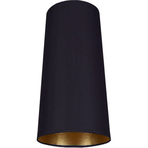 Paralume conico in tessuto nero/oro 32 cm Nowodvorski PETIT (1/2)