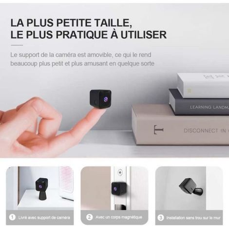 Caméra Espion - - Mini Caméra 4K - Vision Nocturne - Détection de Mouvement - Sans Fil (1/4)