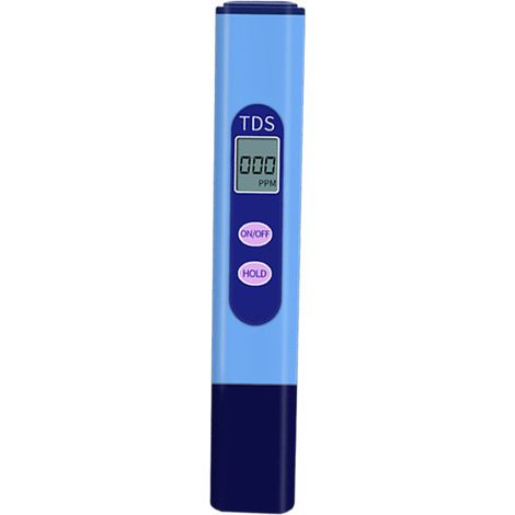 TDS-2B Testeur Mètre de Qualité de eau Digital LCD Stylo de Mesure Professionnel Dureté de eau Teneur en Impuretés Minérales dans eau,bleu (1/5)
