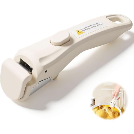 Poignée Casserole Amovible Universelle Manche Détachable Résistant 250 °C Remplacement Ergonomique Poignée Antidérapante pour Poêle À Frire et Batterie de Cuisine Empilable Ustensiles Cuisine (1/5)