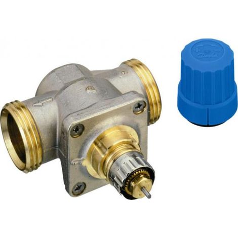 Danfoss Vanne de refroidissement et de chauffage RA-C Droit, 2 x G 1 A, 013G3096