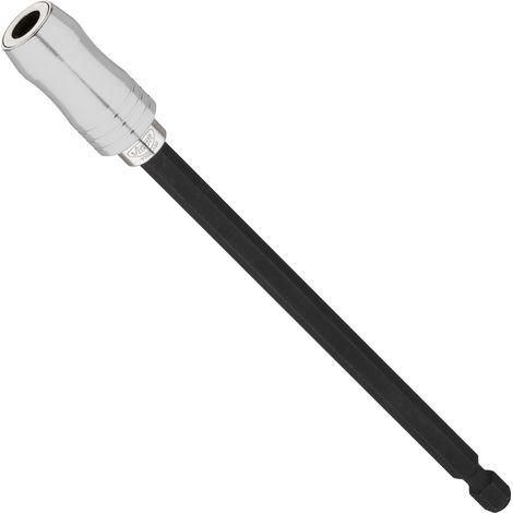 VIGOR Bithalter, mit Magnetring, lang, V7601-150, 1/4 Zoll (6,3 mm) Sechskant 1/4 Zoll (6,3 mm) Sechskant 150 mm (1/5)