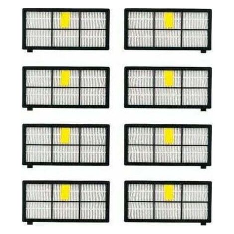 FENOPLASTICAFOREHILL 8 iRobot Roomba 980 880 870 800 Filtri di ricambio HEPA [8 pezzi] Kit filtro aspirapolvere
