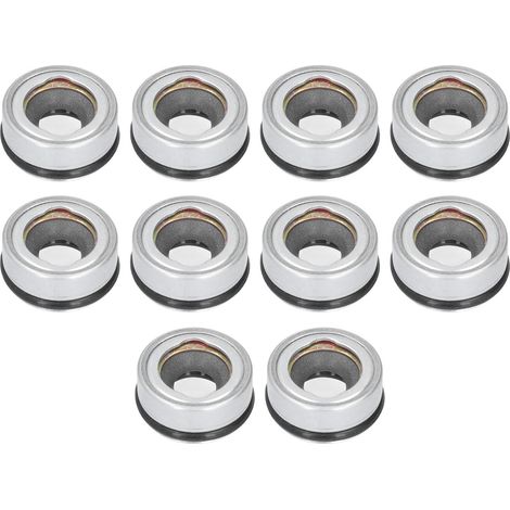 10pcs Joints d'arbre de compresseur A/C, joints d'huile de rechange pour Sanden SD508 SD709 SD7H15 SD7V16 7SB16C DKS15CH, étanchéité auto, kit de 10 pièces (1/5)