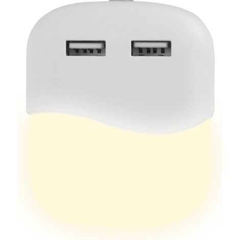 Quitamiedos LED Crepuscular Cuadrado (0,5W) (1/3)