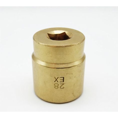 Vaso antichispas, bronce de berilio, 19 mm, cuadradillo 1/2 pulgada (1/5)