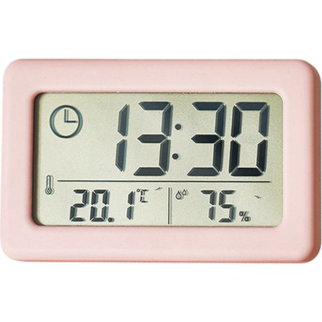 Réveil, horloge numérique avec fonction snooze, température (1/5)