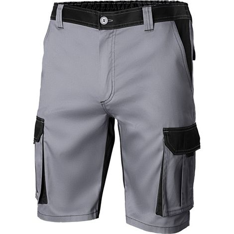 PANTALON TRABAJO T60 CORTO  65% POLI 35% ALG GR/NEG 103021B