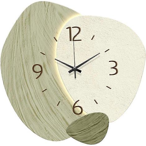 Horloge murale nordique décorative, silencieuse, simple et élégante. (1/5)