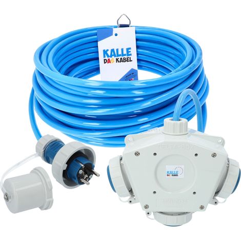 Stromverteiler KALLE Aquasafe Delta-Box SCHUKO IP68 EXTREME 50 Meter (1/5)