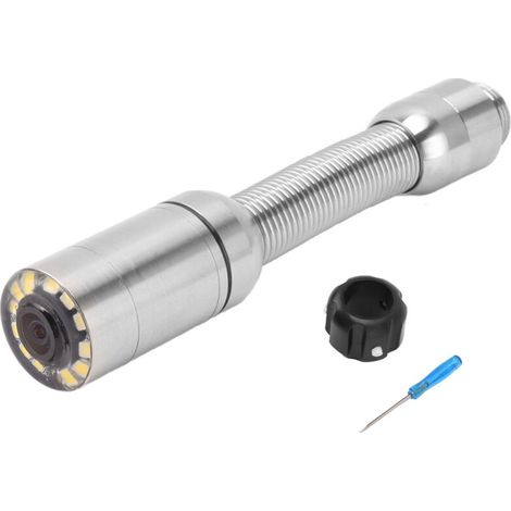 23mm Professional IP68 Waterproof Sewer Inspection Camera Head, Pipe Drain Endoscope Camera Accessory with 12 LED Lights (1/5)