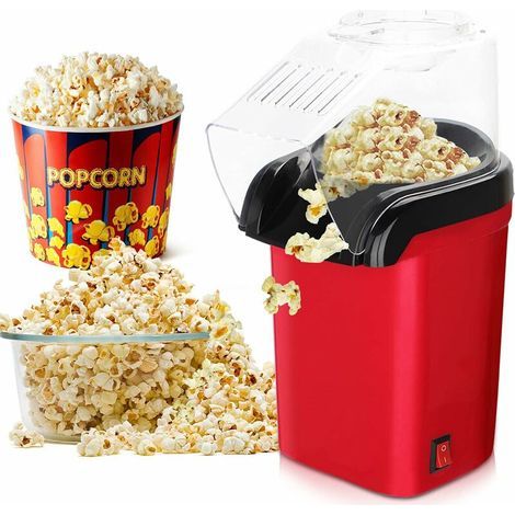 Machine à Pop Corn à Air Chaud Pour la Préparation de Grains de Maïs, 3 Minutes Pop Corn, Sans Graisse et Sain Pour la Maison, (1/5)