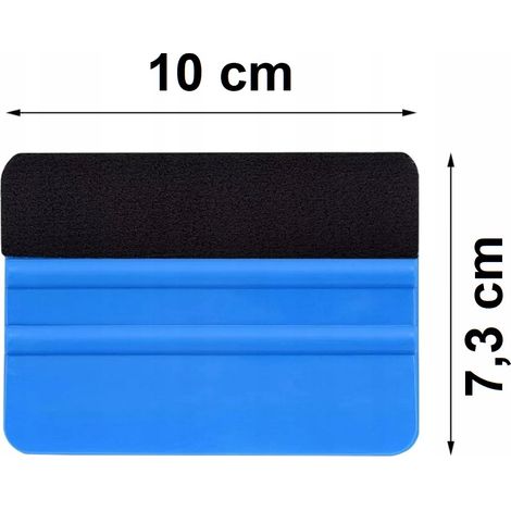 ESPÁTULA PARA APLICAR LÁMINA Y REVESTIMIENTO DE VENTANAS CON FIELTRO 10 x 7 cm