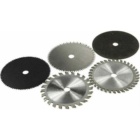 Hojas de sierra circular HSS de 85 mm (5 unidades) (1/4)