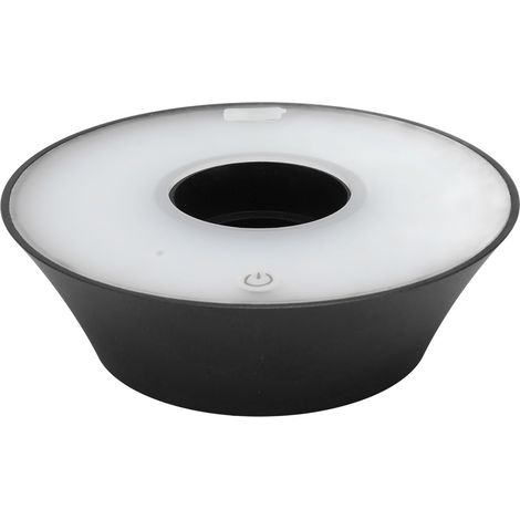 Lampe bouteille vin LED, éclairage de table innovant sans fil avec câble USB pour décoration hôtel restaurant bar noir (1/5)