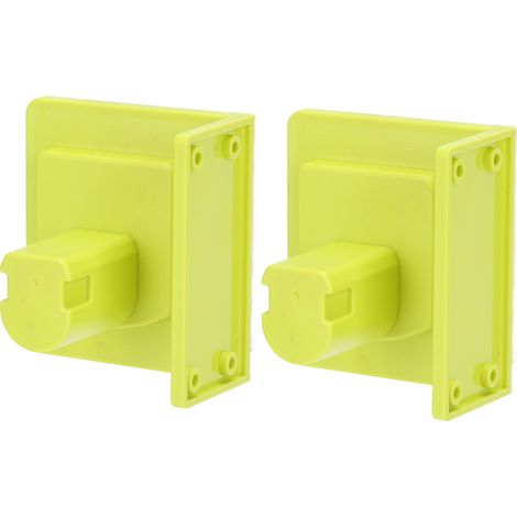 Kit de 2 supports muraux en ABS pour outils Ryobi One (1/5)