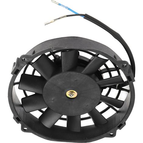Ventilateur de refroidissement universel pour radiateur, compatible avec les quads Honda et Yamaha 200cc, 250cc et 300cc. (1/4)
