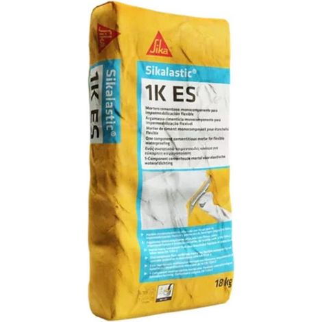 Sikalastic-1k es grigio chiaro  20kg malta monocomponente impermeabilizzante