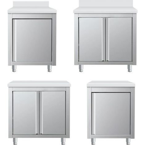 [PRODUIT RECONDITIONNÉ] Meuble bas neutre - Largeur M (L=810-1210mm)