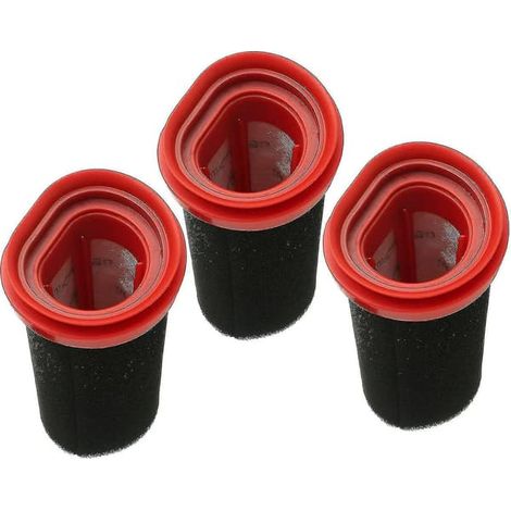 BelleRise - Lot de 3 filtres 25,2 V/21,6 V pour aspirateur sans fil Bosch Flexxo série 4 BBH32101, etc., de remplacement (1/4)